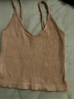 Pink tank top